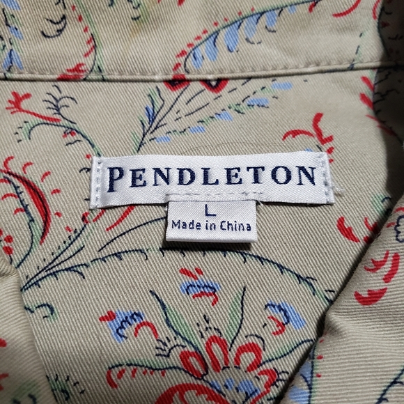 Pendleton Women's Tan Patterned Jean Jacket - Picture 5 of 6